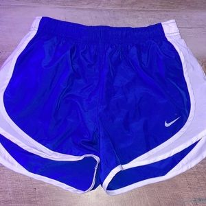 Nike blue shorts